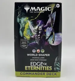 Magic: The Gathering Edge of Eternities World Shaper Commander Deck Unopened - Image 1
