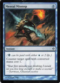 MTG Mental Misstep (38) | HP | New Phyrexia {NPH} - Image 1
