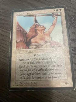 magic the gathering Serra Angel French FBB - Image 1