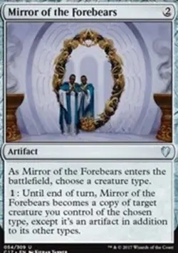 Moderate Play x 1 Mirror of the Forebears Commander 2017 - Image 1