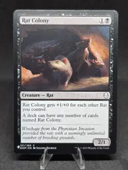 MTG: Rat Colony 101/269 Dominaria Common NM - Image 1