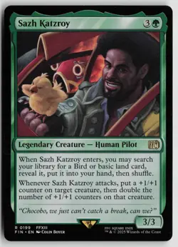 Sazh Katzroy R FINAL FANTASY 199 NM - Image 1