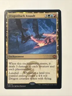 MTG - Dragonback Assault - TDM 0179 - Tarkir Dragonstorm - Mythic - Magic - Image 1