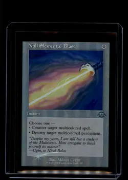 MTG Null Elemental Blast (Retro Frame) #387 Uncommon Foil Modern Horizons 3 - Image 1
