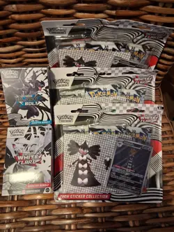 Pokemon Black Bolt White Flare Booster Bundle LOT of 5 BRAND FACTORY SEALED - Image 2