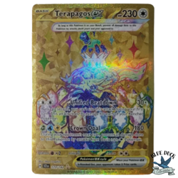 Terapagos ex 2024 Scarlet & Violet: Stellar Crown #173/142 Hyper Rare - Pokemon - Image 1