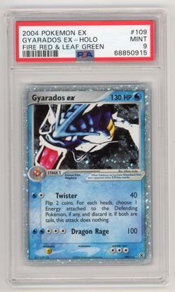 Pokemon Gyarados ex 111 EX Fire Red & Leaf Green Ultra Rare Holo PSA 9 MINT - Image 1