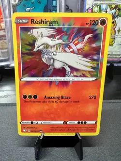 Reshiram Shining Fates 017/072 17/72 Amazing Rare Pokemon Mint Pack Fresh - Image 1