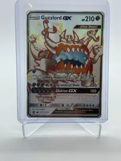 Pokemon TCG Hidden Fates SV71/SV94 Guzzlord GX 2019 Shiny Holo Rare NM - Image 1