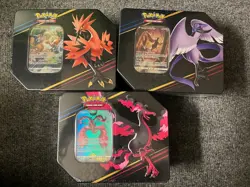 Pokemon Crown Zenith tins (set of 3) New/Sealed - Image 1