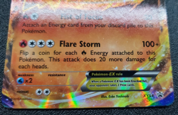 Pokemon TCG XY Black Star Promo - Blaziken EX XY54 LP - Image 3