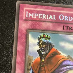 ERROR Yugioh Imperial Order HOLO BLEED PSV-104 Secret Rare Pharaohs Servant 🔥 - Image 2