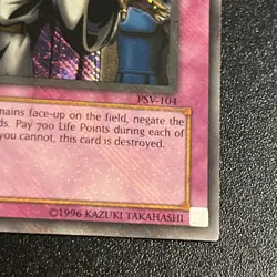 ERROR Yugioh Imperial Order HOLO BLEED PSV-104 Secret Rare Pharaohs Servant 🔥 - Image 4