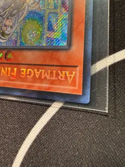 Artmage Finmel (SECRET RARE) DUAD-EN009 (NM) Duelist's Advance 1st Ed Yu-Gi-Oh! - Image 4
