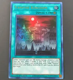 Yu-Gi-Oh! Vampire Kingdom Ultra Rare GFP2-EN157 1st Edition LP - Image 1