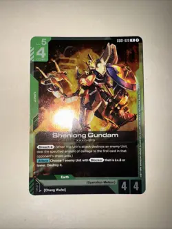 GD01-029 Shenlong Gundam Gundam Card Game TCG GCG Newtype Rising - Image 1
