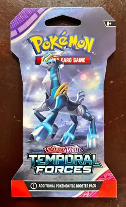 Pokemon Scarlet & Violet Temporal Forces 10-Card Booster Pack 856426 - Image 1