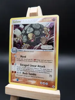 Pokemon Reverse Foil Card : Golem 6/92 ( Ex Legend Maker) - Image 3