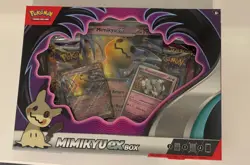 Pokemon TCG: Mimikyu Ex Box Booster Packs & Promo Card NEW SEALED - Image 1