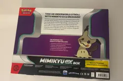 Pokemon TCG: Mimikyu Ex Box Booster Packs & Promo Card NEW SEALED - Image 3