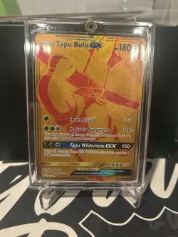 Pokemon Tapu Bulu GX Full Art Shiny Holo Rare Card SV91/SV94 Hidden Fates - Image 1