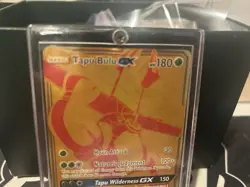 Pokemon Tapu Bulu GX Full Art Shiny Holo Rare Card SV91/SV94 Hidden Fates - Image 2