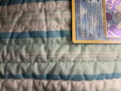 GERMAN 1st Edition Poliwrath Quappo Pokemon card 13/102 Base Set 1999 Holo Rare - Image 4