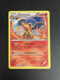 Pokemon TCG Charizard Holo Rare Card Boundaries Crossed 20/149 - Image 1