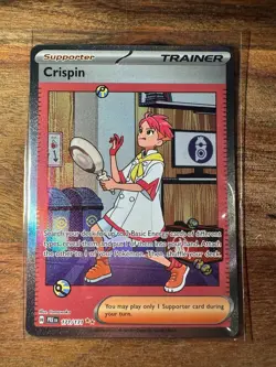 Crispin Trainer Prismatic Evolutions Card 171/131 Pokemon TCG NM - Image 1