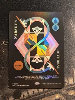 Foil In Hand Narset's Reversal Secret Lair Encyclopedia Single Card Magic - Image 1
