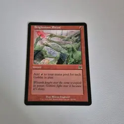 Magic the Gathering Brightstone Ritual Onslaught Regular Common Card LP MTG - Image 1