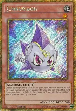 Yu-Gi-Oh Card - PGL3-EN003 - JUNKURIBOH (gold secret rare holo) - NM/M - Image 1