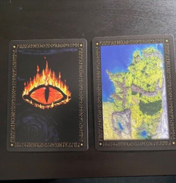 Lord Of The Rings Trading Card Game Lot of 18 cards in plastic binder holder - Image 3