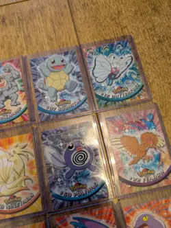 18 Pokemon Topps Cards Rare inc Charizard 1998 - Image 5