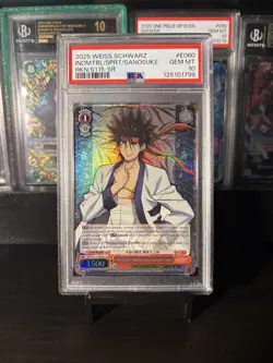 Sagara Sanosuke RKN/S115-060S SR Rurouni Kenshin Weiss Schwarz Card PSA 10 - Image 1
