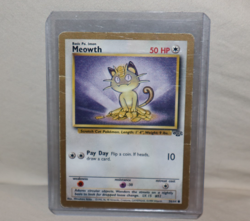 Meowth - (Gold Bordered Promo) 56/64 Pokemon Card Fruit Roll - Image 1