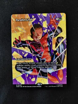 MTG: Spider-Man: PARALLEL LIVES - BORDERLESS - 036/286 MYTHIC SPM NM - Image 1