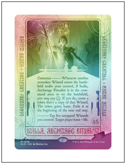 1x Inalla, Archmage Ritualist, Secret Lair 1639 Foil, Rovina Cai, MTG NM - Image 1