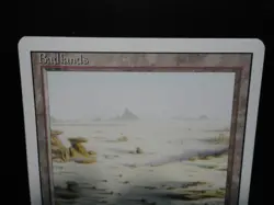 Badlands Revised Edition LP Lightly Played MTG Magic the Gathering Dual Land - Image 3