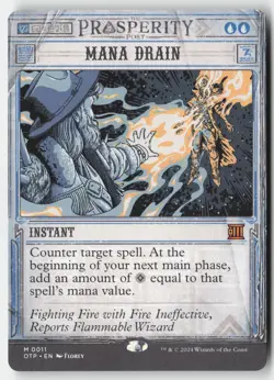MTG - Mana Drain M Outlaws of Thunder Junction: Breaking News 11 - Image 1