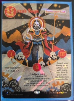 Urza's Saga HALO FOIL Secret Lair Encyclopedia Magic The Gathering - Image 1