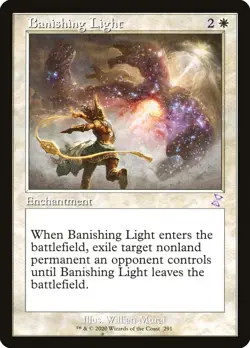 Banishing Light (291) Retro Frame Time Spiral Remastered TSR MTG Magic - Image 1