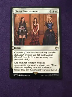 MTG - NM - Clever Concealment - Commander: Final Fantasy 236 FIC - Image 1
