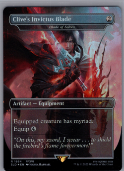 Clive's Invictus Blade - Blade of Selves (Rainbow Foil) Secret Lair Drop Foil - Image 1
