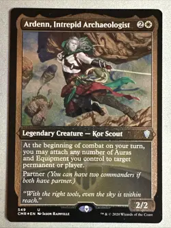 MTG / Ardenn, Intrepid Archaeologist / CMR / #549 / SURGE FOIL / Uncommon / NM - Image 1