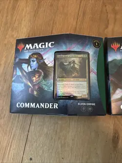 Kaldheim MTG Magic Commander Decks - Elven Empire + Phantom Premonition - Sealed - Image 2