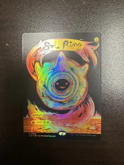 Secret Lair Sol Ring Foil Encyclopedia Mtg Magic - Image 1