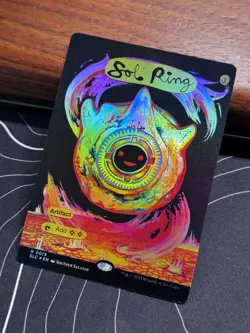 Secret Lair Sol Ring Foil Encyclopedia Mtg Magic - Image 1