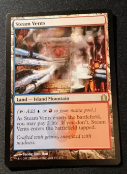 Steam Vents - Return To Ravnica - MTG - EN - NM - 247/274 - Image 1