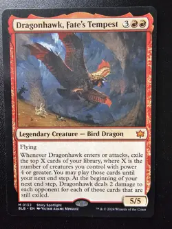 Dragonhawk, Fate's Tempest Mythic Rare 0132 - Image 1